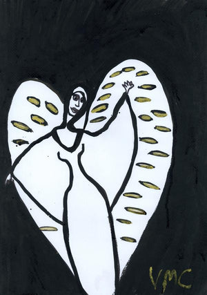 Metatron Angel Painting on canvas MEDIUM