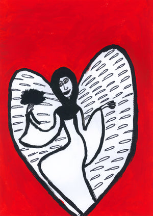 Gaelitrea Angel Acrylic on canvas